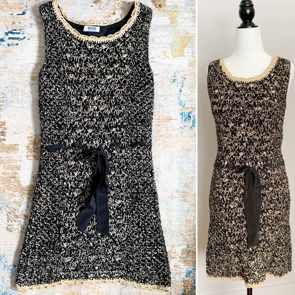 MOSCHINO cheap and chic Cotton/Straw Weaved Suit - Picture 2 of 8